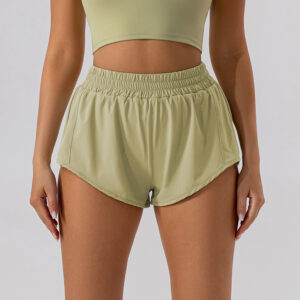 High-Waisted Loose Fit Yoga Shorts for Women