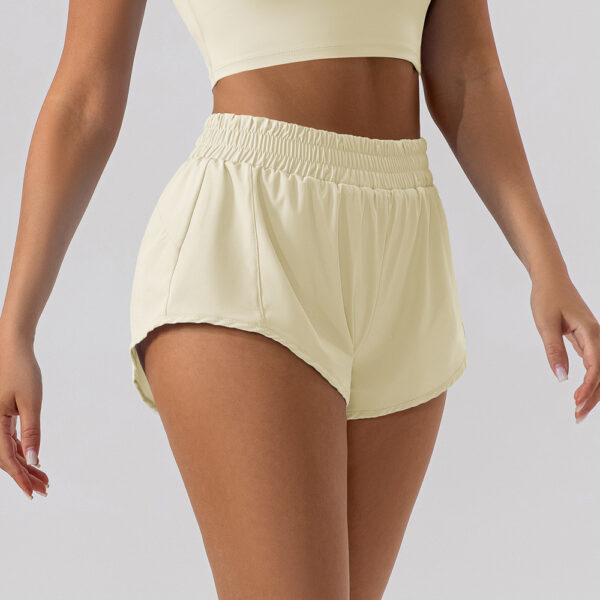 High-Waisted Loose Fit Yoga Shorts for Women - Image 4