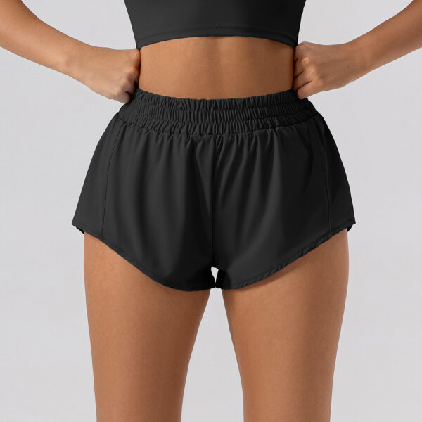 High-Waisted Loose Fit Yoga Shorts for Women - Image 5